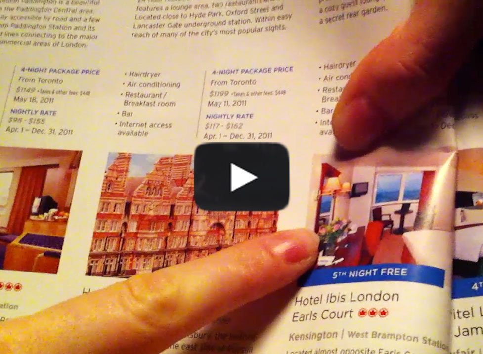 on hotel ads